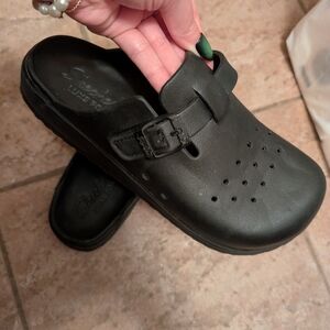 Black Sketchers Clog Super Comfy